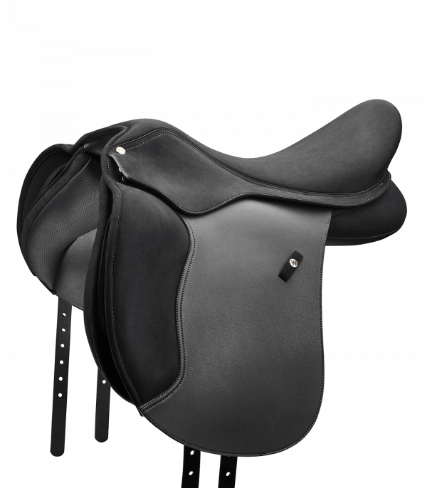 Wintec 2000 Silla de montar para concurso completo ancha negro