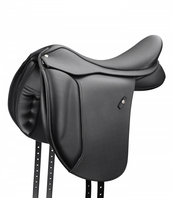 Wintec 500 Silla de montar para doma clásica, ancha negro