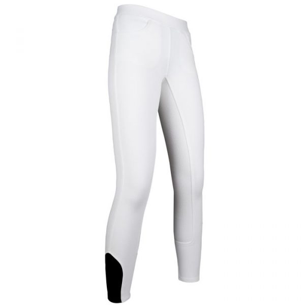 HKM Leggings de montar -Yvi- culera full silicona