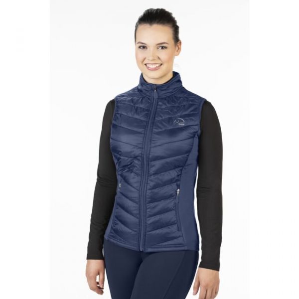 HKM Jersey/Nylon chaleco -Basel- Style