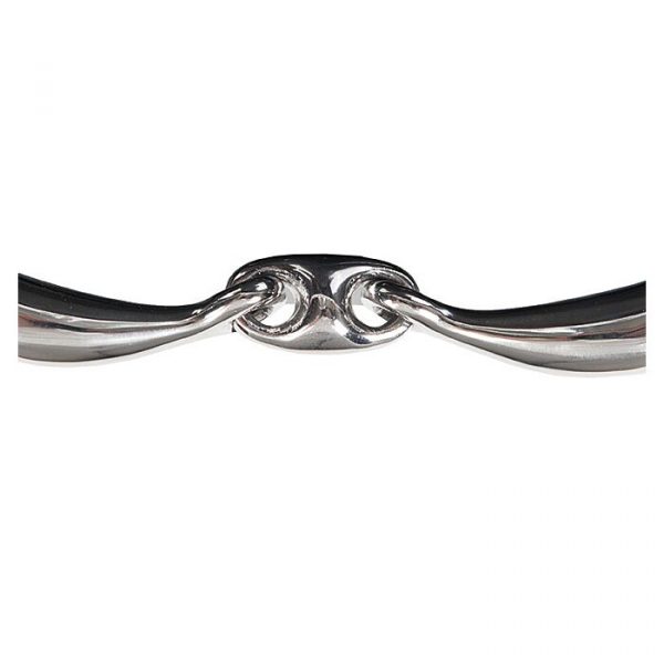 HKM Filete oliva doble articul. anatómico, inox. 16 mm