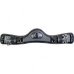 HKM Cincha de cuero -Dressage Anatomic- sin elástico