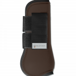 Protectores de tendones Basic, set de un par marrón oscuro