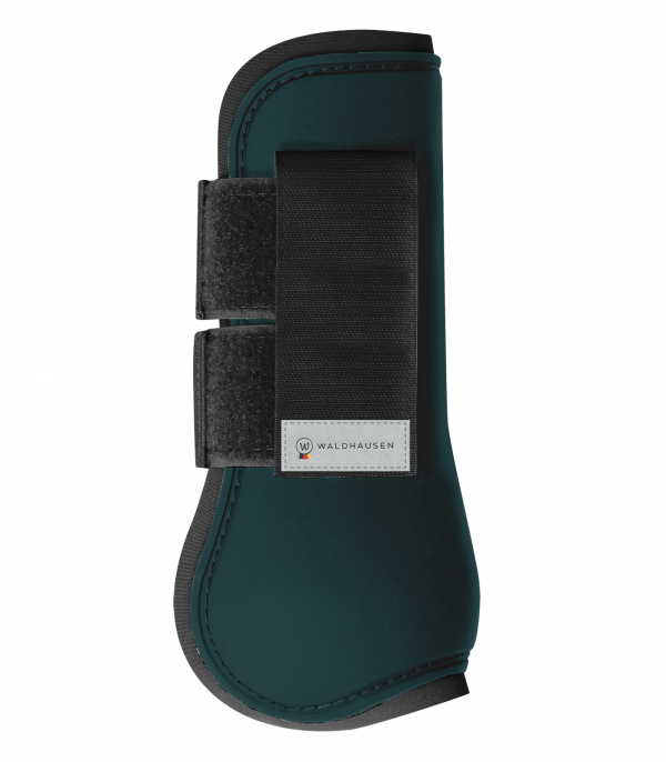 Protectores de tendones Basic, set de un par verde abeto/negro