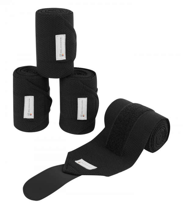 Vendas Breath, set de 2 pares negro