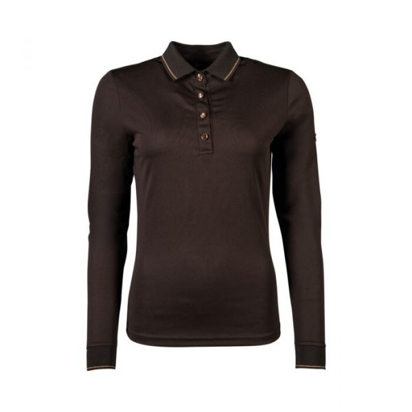 HKM Polo -Rosegold Glamour- Style, manga larga