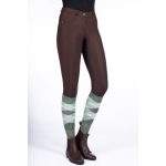 HKM Pantalones de montar -Luna- culera full silicona