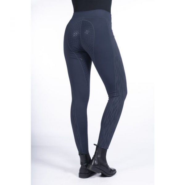 HKM Leggings de montar -Flow Reflective- culera f. s.