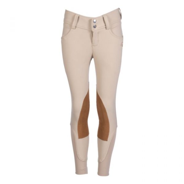 HKM Pantalones de montar -Hunter Kids- rodillera Alos