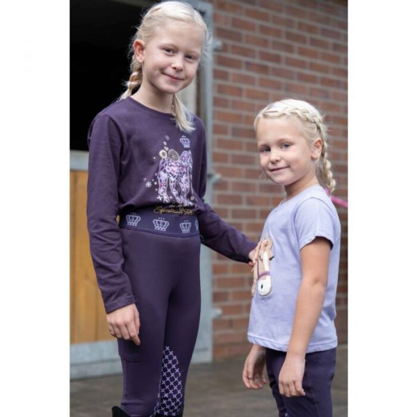 HKM Leggings de montar -Lola- rodillera de s.