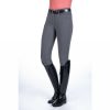 HKM Pantalones de montar -Rosewood- c. full silicona - Imagen 3