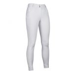 HKM Pantalones de montar -Ari Mid Rise- rod. silicona
