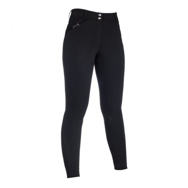 HKM Pantalones de montar -Essentials- rodill. silicona