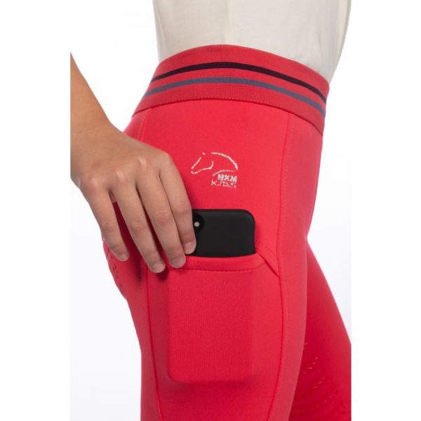 HKM Leggings de montar -Aymee- c. full silicona
