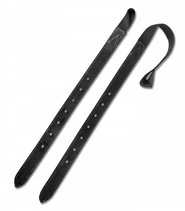 Correas Quick-Change, cuero, Y negro