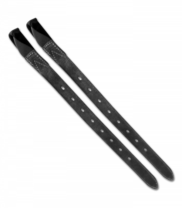 Correas Quick-Change, cuero 13" negro