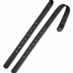 Correas Quick-Change, cuero artificial, Y negro
