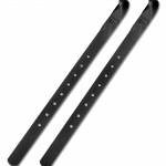 Correas Quick-Change, cuero artificial, 12", 13" & 15" negro