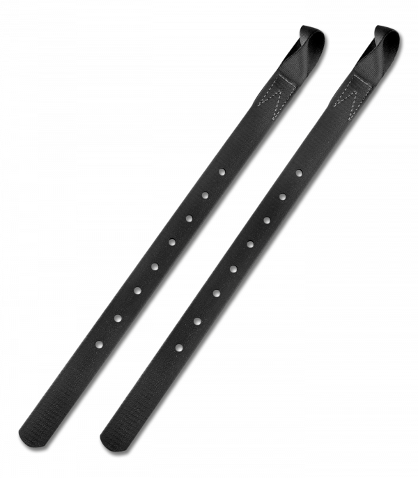 Correas Quick-Change, cuero artificial, 12", 13" & 15" negro