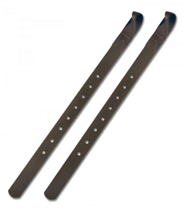 Correas Quick-Change, cuero artificial, 12", 13" & 15" marrón