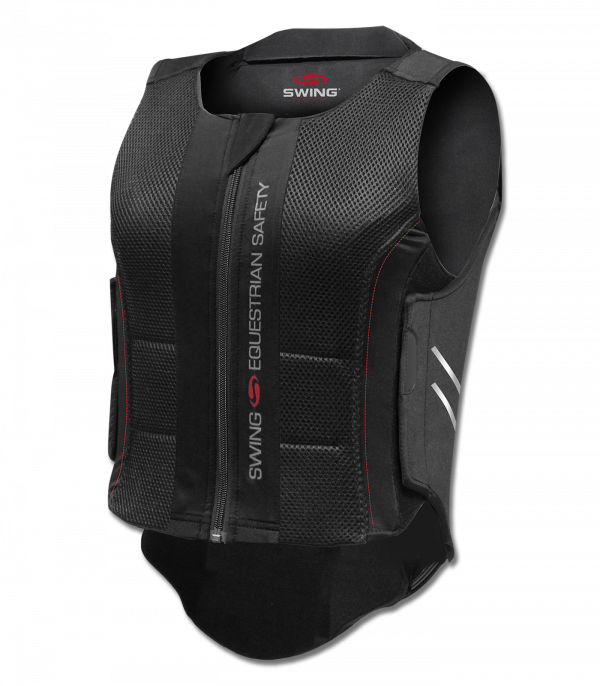 Protector de espalda P07 flexible SWING, para niños negro