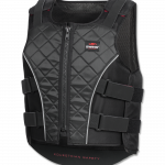 Bodyprotector SWING P19 con cremallera, para niños negro/gris