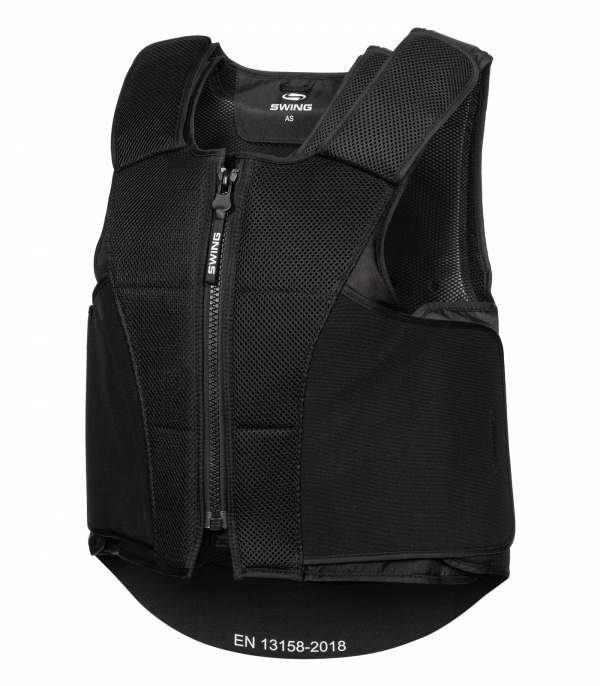 Protector corporal P24 Max de SWING, niños negro