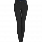 Pantalones de equitación Fun Sport, para niños negro