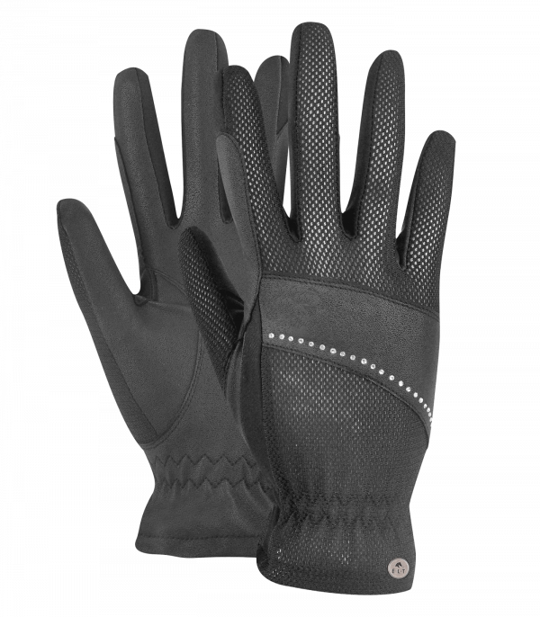 Guantes de equitación Arosa negro
