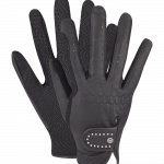 Guantes de equitación Allround negro