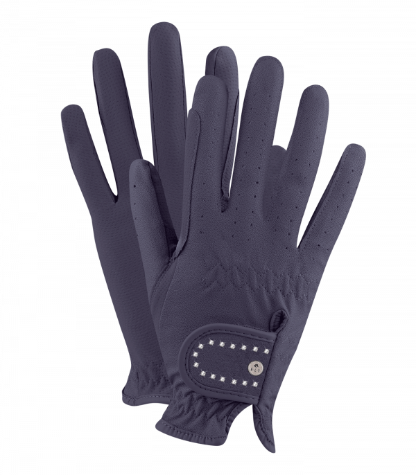 Guantes de equitación Allround azul noche