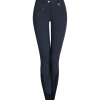 Pantalones de equitación Fun Sport Silicona, para mujer azul noche - Imagen 3