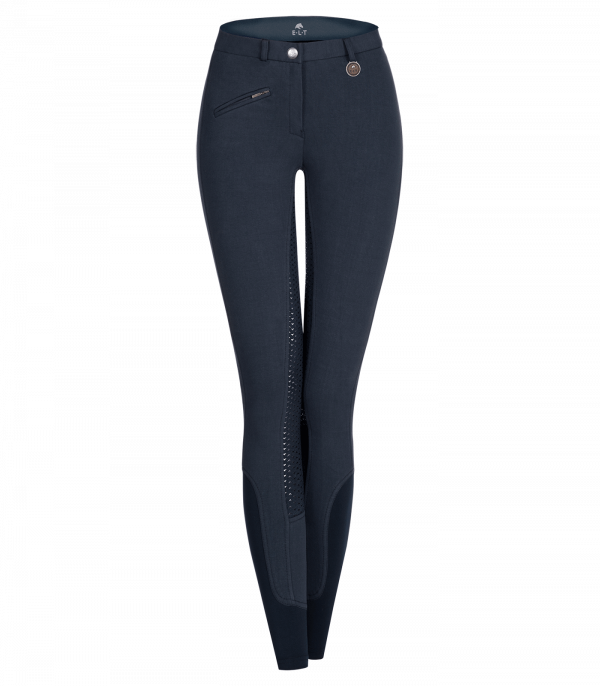Pantalones de equitación Fun Sport Silicona, para mujer azul noche