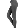 Pantalones de equitación Fun Sport Silicona, para niños asfalto - Imagen 2