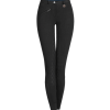 Pantalones de equitación térmicos Fun Sport Silicona negro - Imagen 4