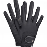 Guantes de equitación Metropolitan negro