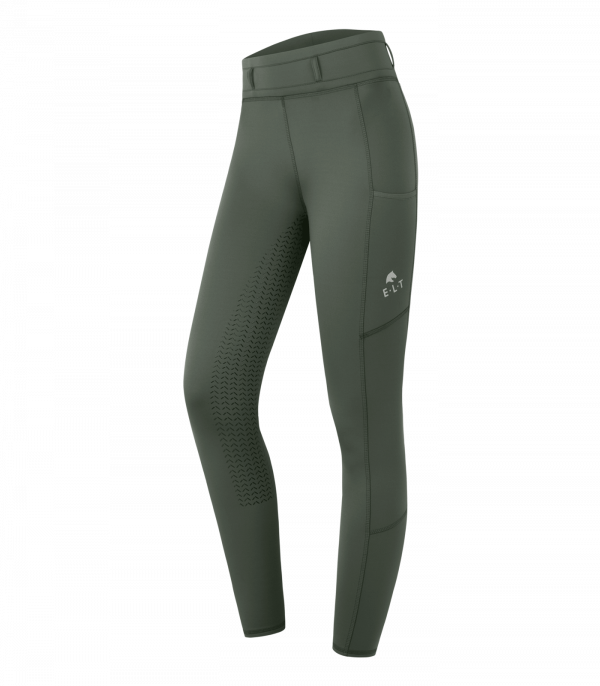 Leggins de equitación Ella caqui
