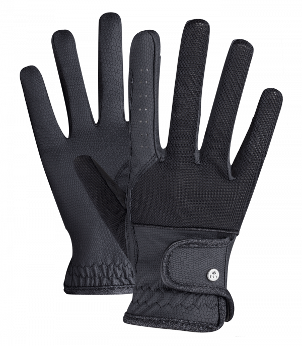 Guantes de equitación Estelle negro