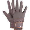 Guantes de equitación Estelle marrón - Imagen 3