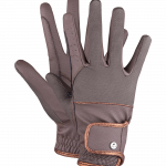 Guantes de equitación Estelle marrón
