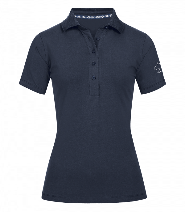 Camiseta polo Flensburg azul noche