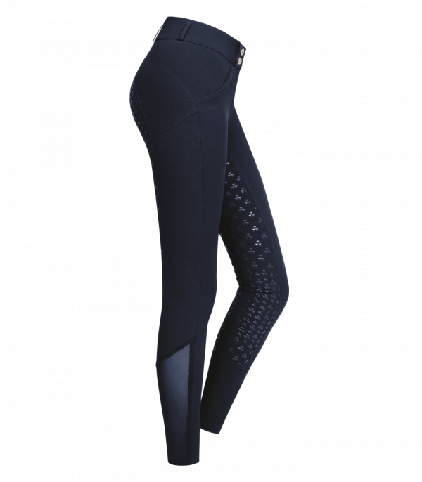 Pantalón de equitación Fay Feel Good High Waist azul noche