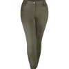 Pantalones de equitación Dahlia Silicona caqui - Imagen 5