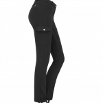 Pantalón de equitación Micro Jodhpur Cargo Silicona negro