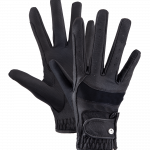 Guantes de equitación Magnetize negro