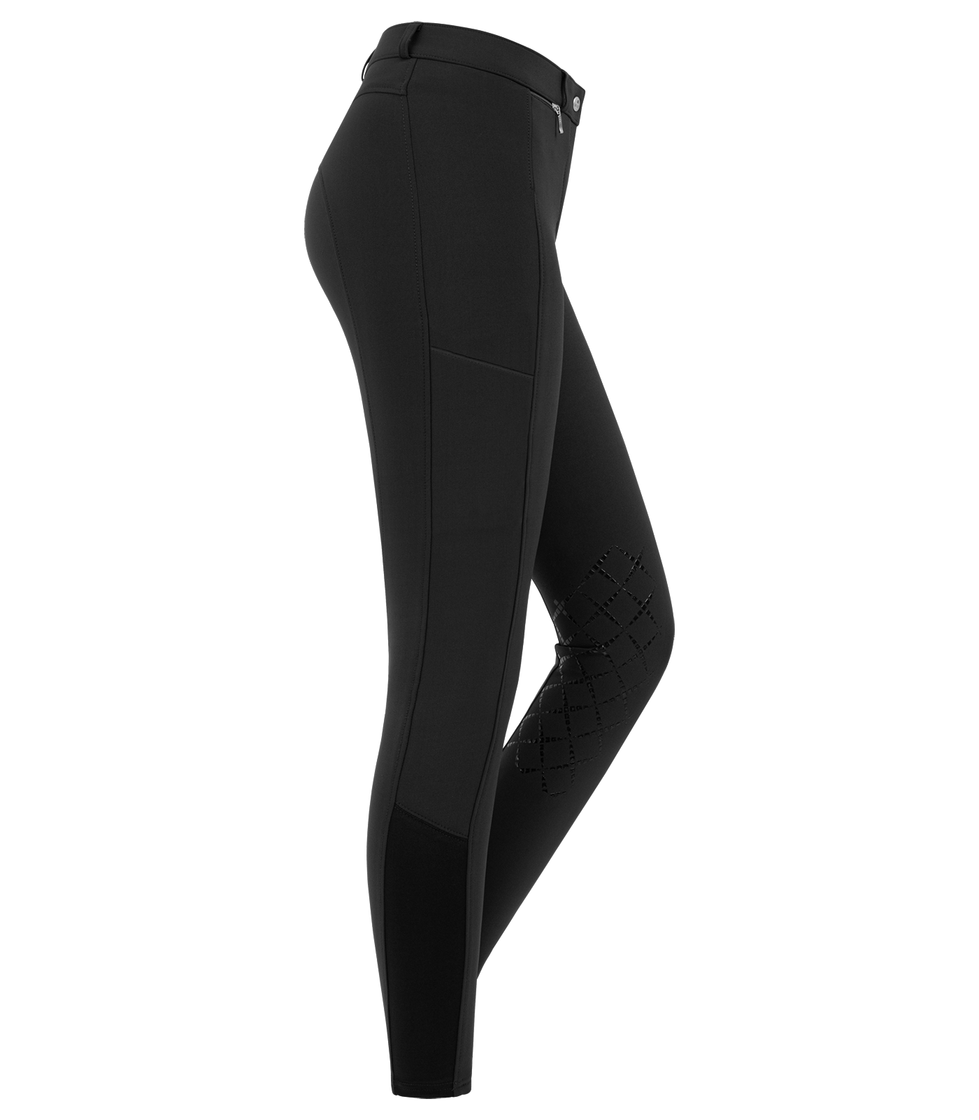Pantalones de equitación Micro Knie Silikon negro - Imagen 5
