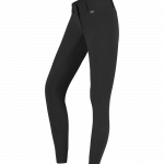 Pantalones de equitación Micro Sport Silikon High Waist negro