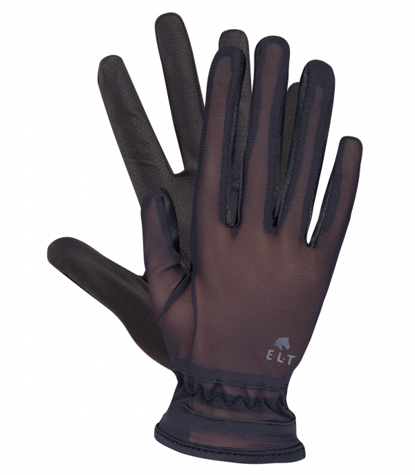 Guantes de equitación Sunny negro