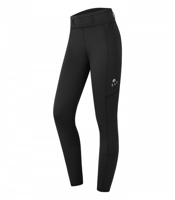 Leggins de equitación térmicos Ella negro