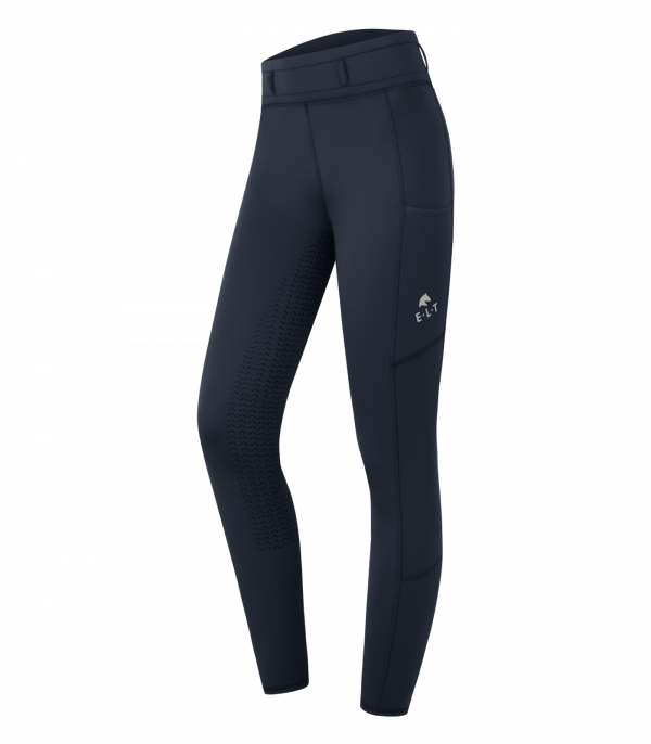 Leggins de equitación térmicos Ella azul noche